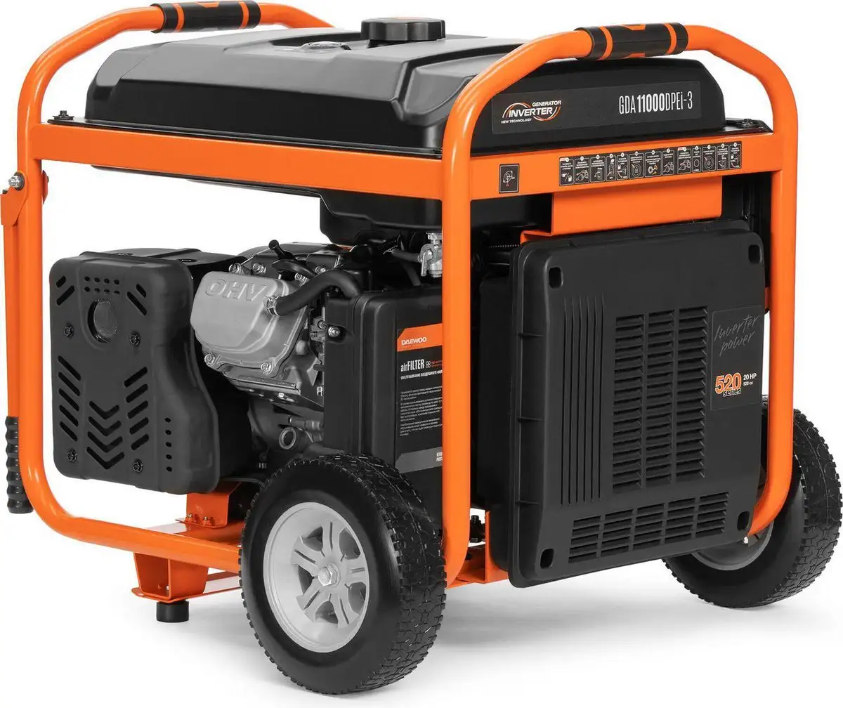 Бензиновый генератор Daewoo Power GDA 11000DPEi-3 – фото товара