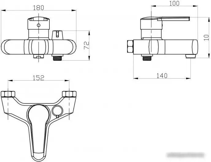 Смеситель РМС SL50-009E - фото товара
