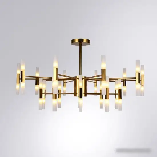 Люстра средней высоты Arte Lamp Ramona A7410PL-40PB – фото товара