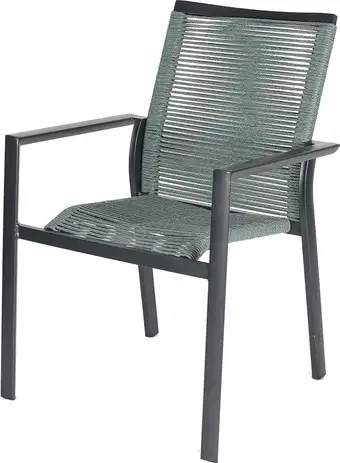Стул с подлокотниками Bergenson Bjorn Paulsen BB0000467 (серо-зеленый) – изображение в каталоге