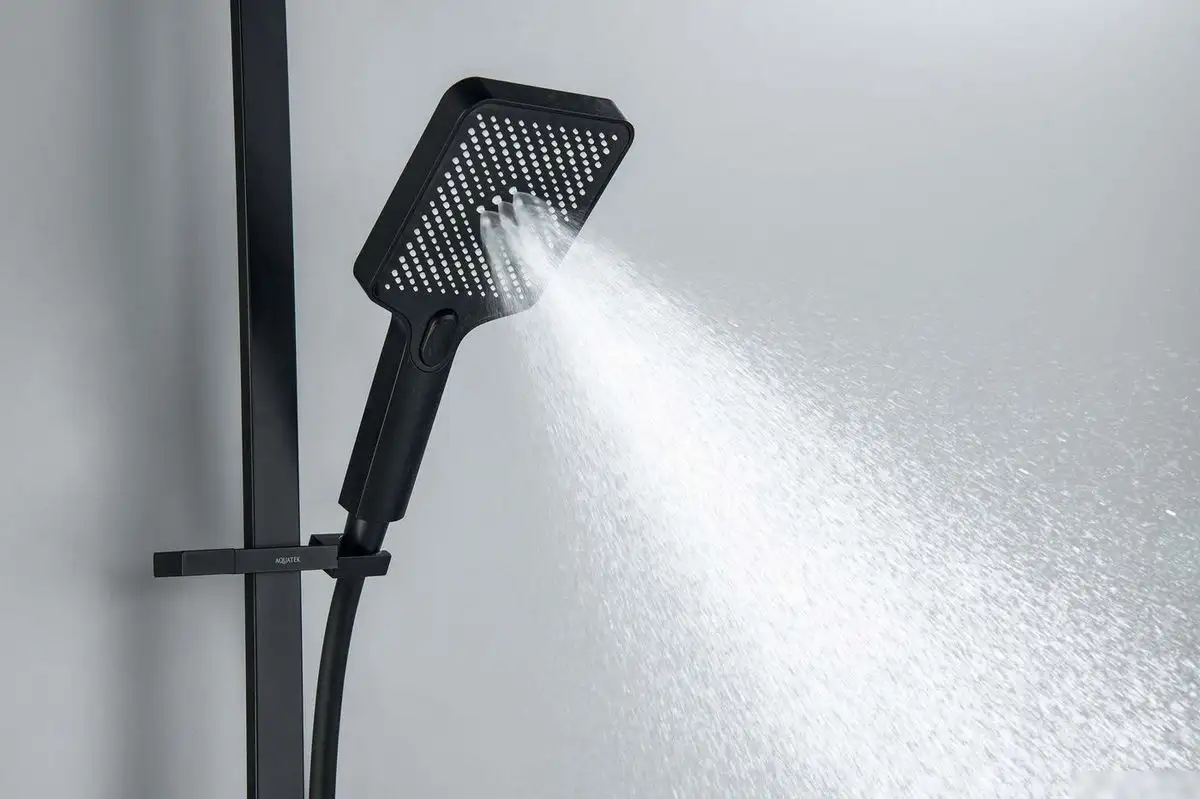 Душевой гарнитур Aquatek Либра AQ2019MB (черный матовый) - фото товара