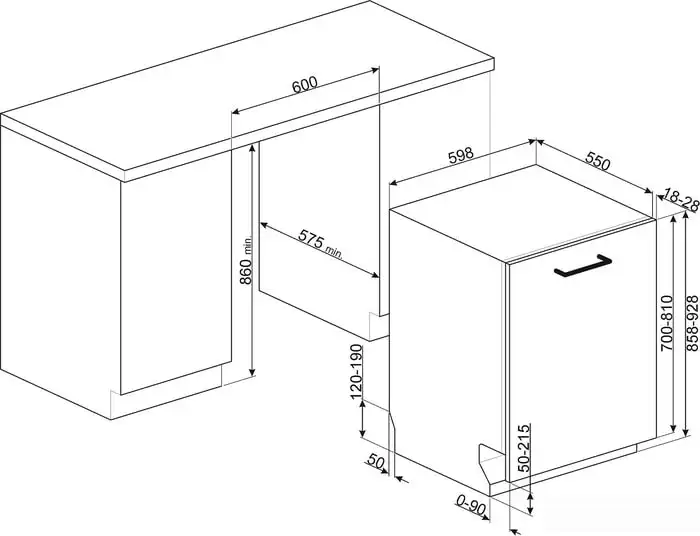 Посудомоечная машина Smeg STL233CLH - фото товара