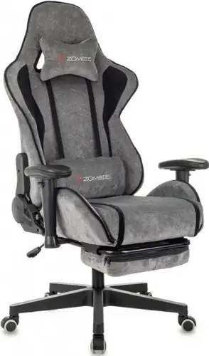 Игровое (геймерское) кресло Zombie Drift/F (серый/черный) – изображение в каталоге