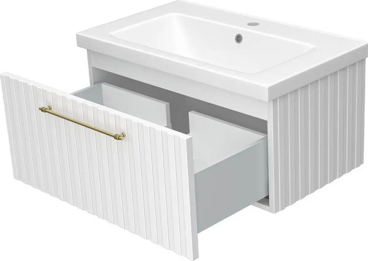 Brevita Тумба под умывальник Alicante 80 ALI-09080-0101Я (белый) – фото товара
