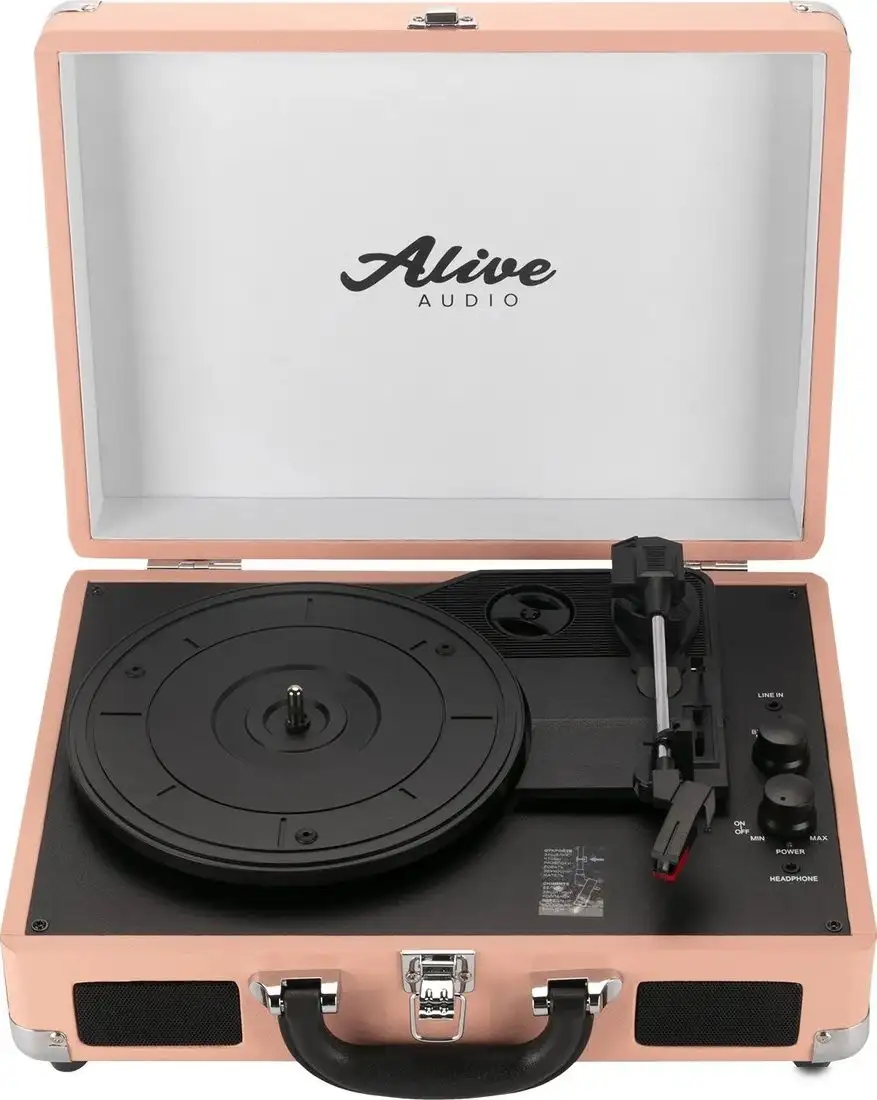 Виниловый проигрыватель Alive Audio Glam Blush – фото товара
