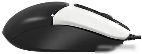 Мышь A4Tech Fstyler FM12S (черный/белый) – фото товара
