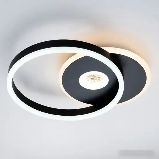 Припотолочная люстра Escada 10234/1LED (черный/белый) – фото товара