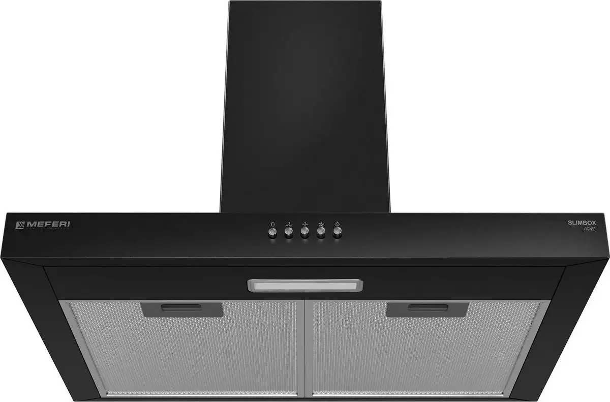 Кухонная вытяжка Meferi SLIMBOX60BK Light - фото товара