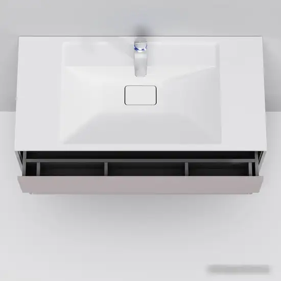 AM.PM Тумба под умывальник Inspire 2.0 100 M50AFHX1003EGM (серый) – фото товара