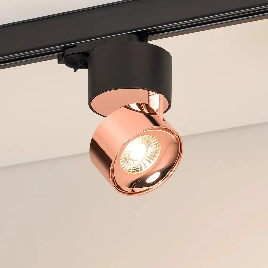 Трековый светильник Arlight SP-PLURIO-TRACK-4TR-R77-9W Warm3000 BK-COP 36deg 038123 – фото товара