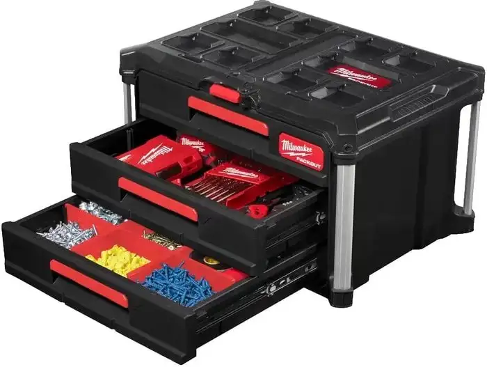 Ящик для инструментов Milwaukee Packout 3 Drawer Tool Box 4932472130 – фото товара