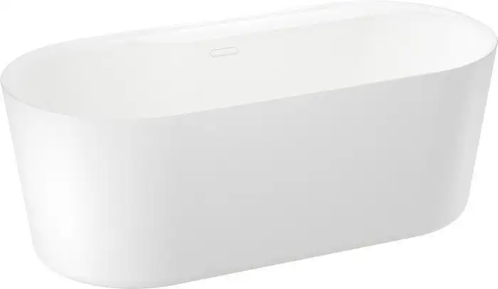 Ванна Wellsee Vanille Joie 179,5x84,5 236501002 (отдельностоящая ванна белый глянец, экран, ножки, сифон-автомат глянцевый белый) - фото товара