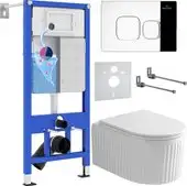 Унитаз подвесной Roxen StounFix Dual Fresh 968273 - изображение в каталоге