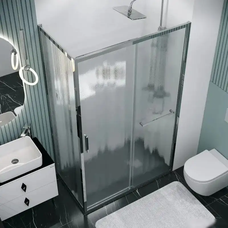 Душевая стенка Grossman Style 80x195 200.K33.05.80.10.02 (хром, стекло шиншилла) - фото товара