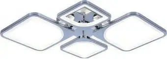 Припотолочная люстра Escada Dylan 10218/4LED*28W 6500K Chrome – изображение в каталоге