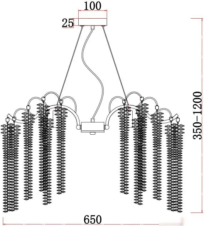 Подвесная люстра Favourite 4134-6P – фото товара