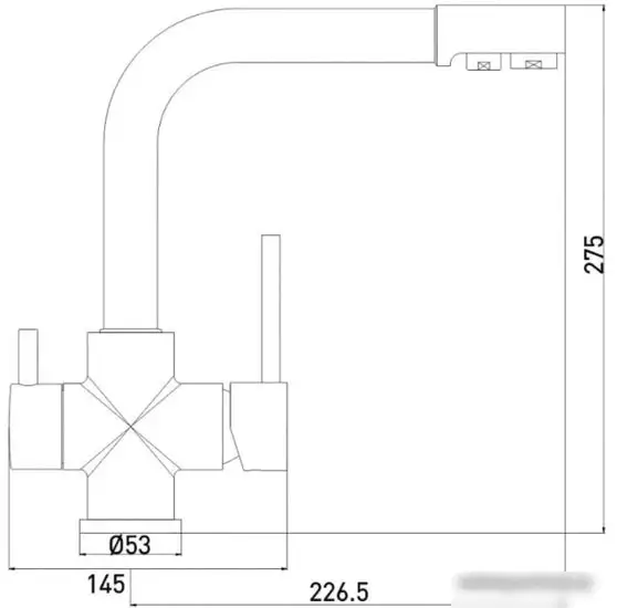 Смеситель Gross Aqua Ecolife 3120609MB - фото товара