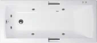 Ванна Triton Алекса 170x75 Базовая Flat (с гидромассажем) - изображение в каталоге