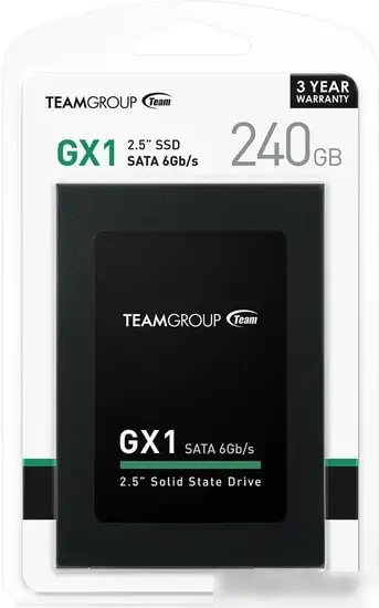 SSD Team GX1 480GB T253X1480G0C101 – фото товара
