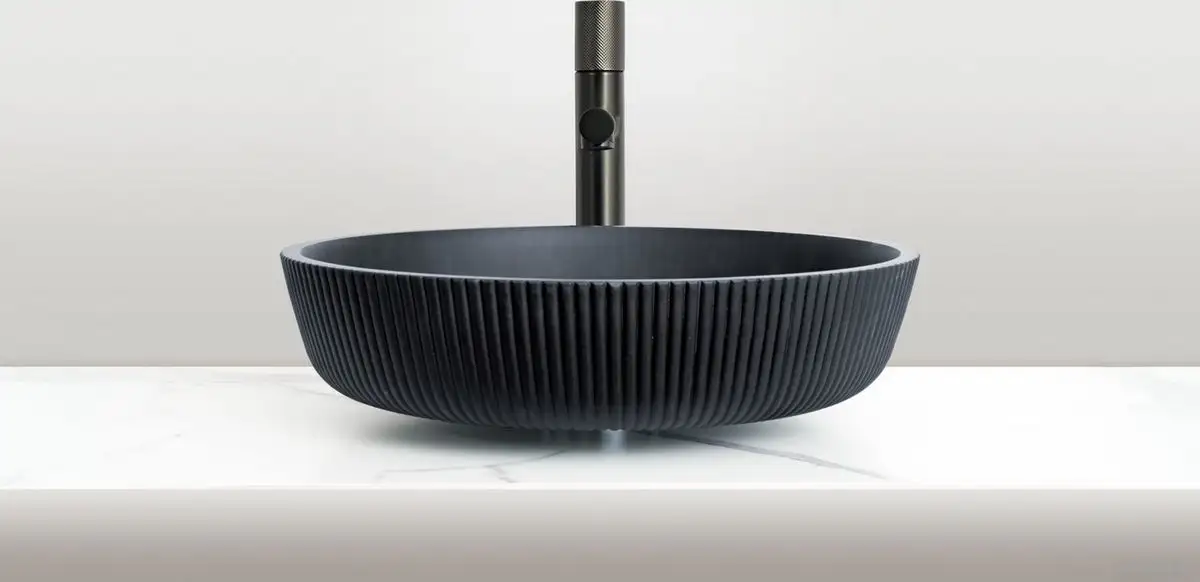 Умывальник Oliveeka TY-333MBV (черный) - фото товара