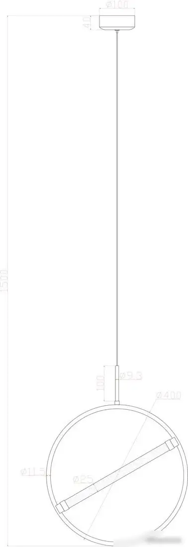 Подвесная люстра Arte Lamp Dolores A2565SP-1PB – фото товара