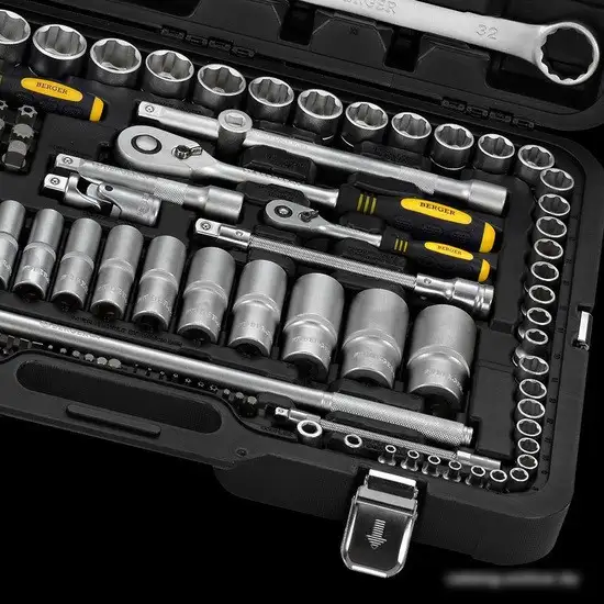 Универсальный набор инструментов Berger BG148-1214 (148 предметов) – фото товара