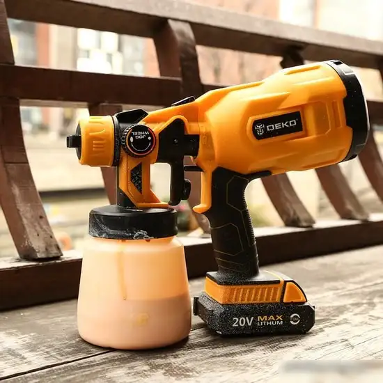 Краскораспылитель Deko DKSG20K2 (с 1-им АКБ) – фото товара