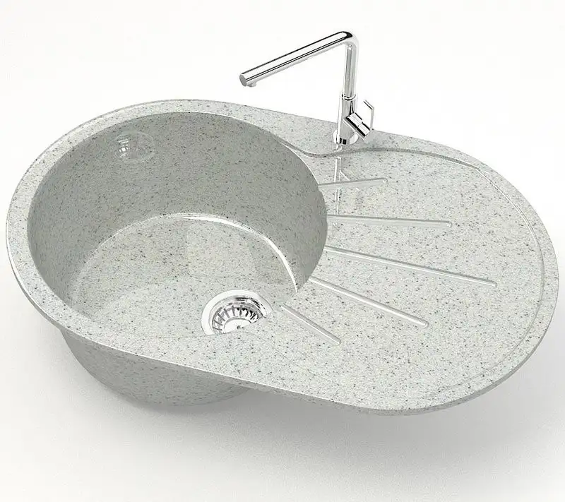 Кухонная мойка MARRBAXX 110/Q10 F110Q010 (светло-серый) - фото товара