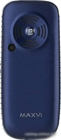 Мобильный телефон Maxvi B9 (синий) – фото товара