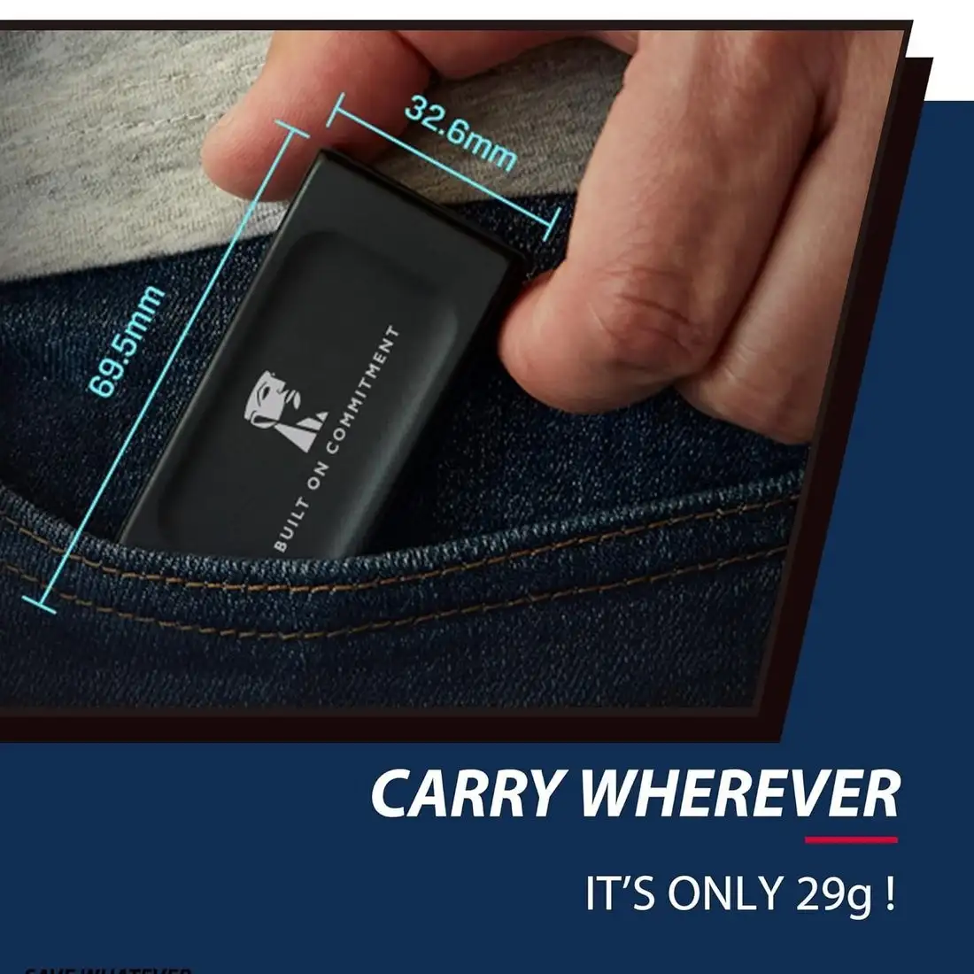 Внешний накопитель Kingston XS1000 1TB SXS1000/1000GA – фото товара