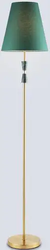 Торшер Ambrella LH75059 BS/GN (латунь/зеленый) – изображение в каталоге