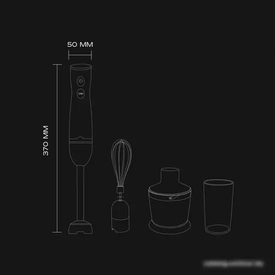 Погружной блендер Scarlett SC-HB42F73 - фото товара