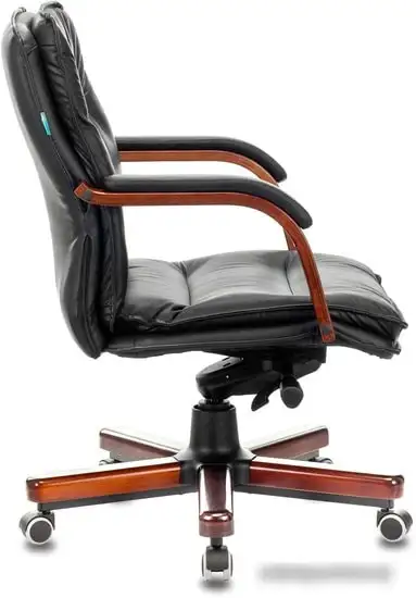 Кресло Бюрократ T-9927WALNUT-LOW (черный) – фото товара