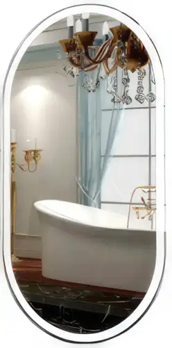 Пекам Зеркало Iva 1 45x90 Iva1-45x90 (c подсветкой, с механической клавишей включения) – изображение в каталоге