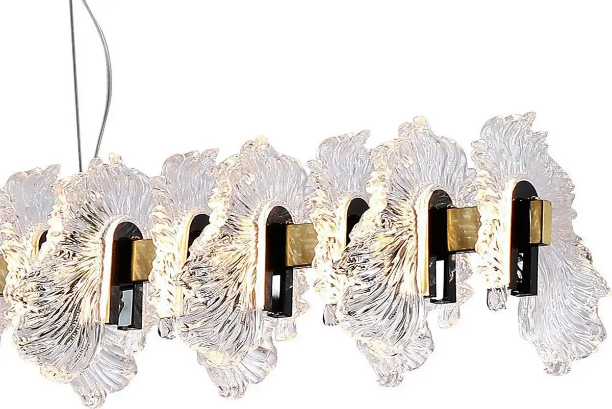 Подвесная люстра Kinklight Мару 07695-120L.36-29 (латунь/черный) – фото товара