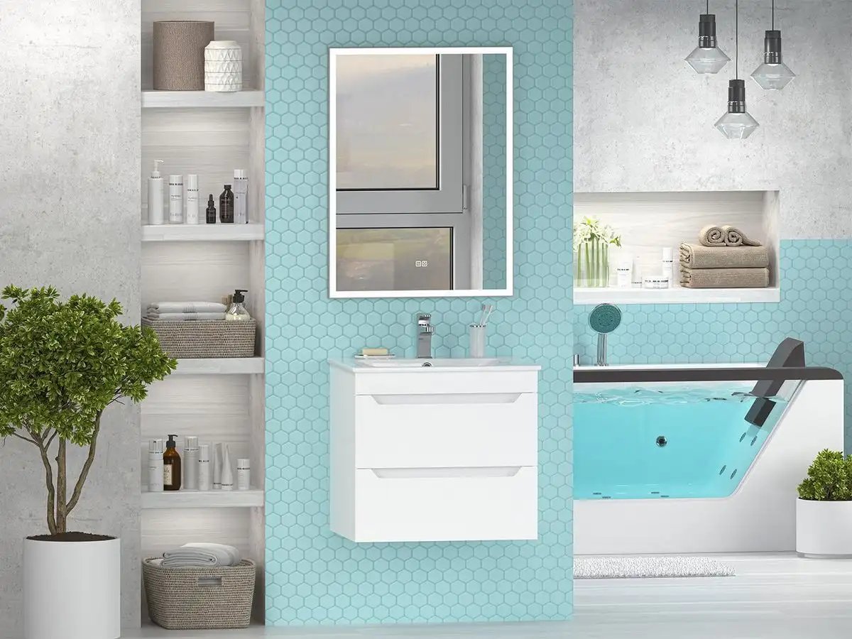 Misty Тумба под умывальник Бриз 60 П-Бри-09060-012Я – фото товара