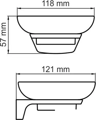Мыльница Wasserkraft Glan K-5129 – фото товара