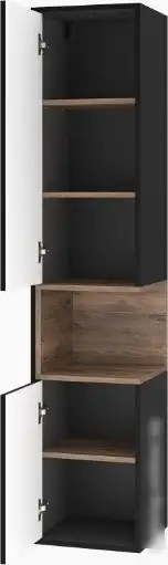 Brevita Шкаф-пенал для ванной Bergen 35 BER-05035-02-19-ПоЛ – фото товара