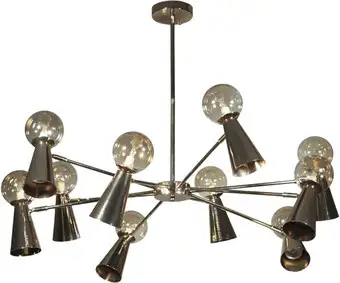 Подвесная люстра LOFT IT Halley 10046/10 Gold – изображение в каталоге