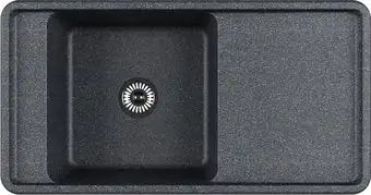 Кухонная мойка Акватон Беллис 97 (графит) - изображение в каталоге
