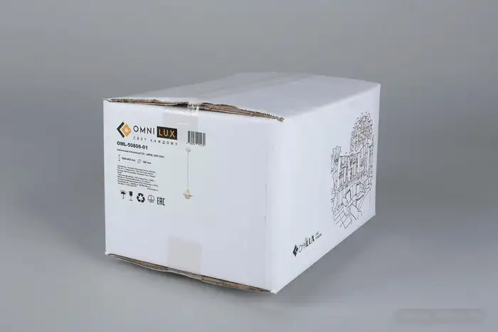 Подвесная люстра Omnilux OML-50806-01 – фото товара