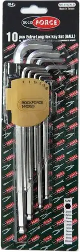 Набор ключей RockForce RF-5102XLB (10 предметов)