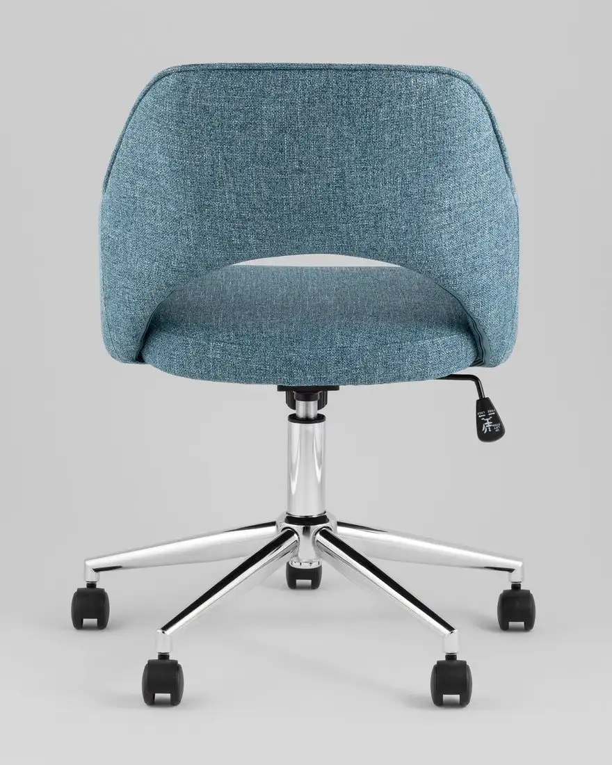 Офисное кресло Stool Group Кларк Clarkson Tweed Blue (рогожка, синий) – фото товара
