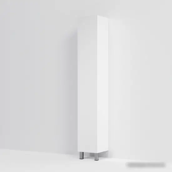 AM.PM Шкаф-пенал Gem 30 M90CSL0306WG (левый, белый глянец) – фото товара