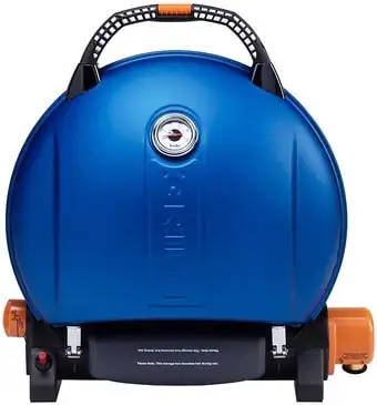 Портативный газовый гриль O-grill 800T (синий)