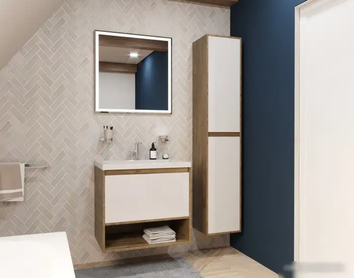 Эстет Шкаф-пенал Monaco Wood L 35x35x174.7 ФР-00010689 – фото товара