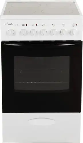 Кухонная плита Лысьва EF4006MK00 (без крышки, белый)