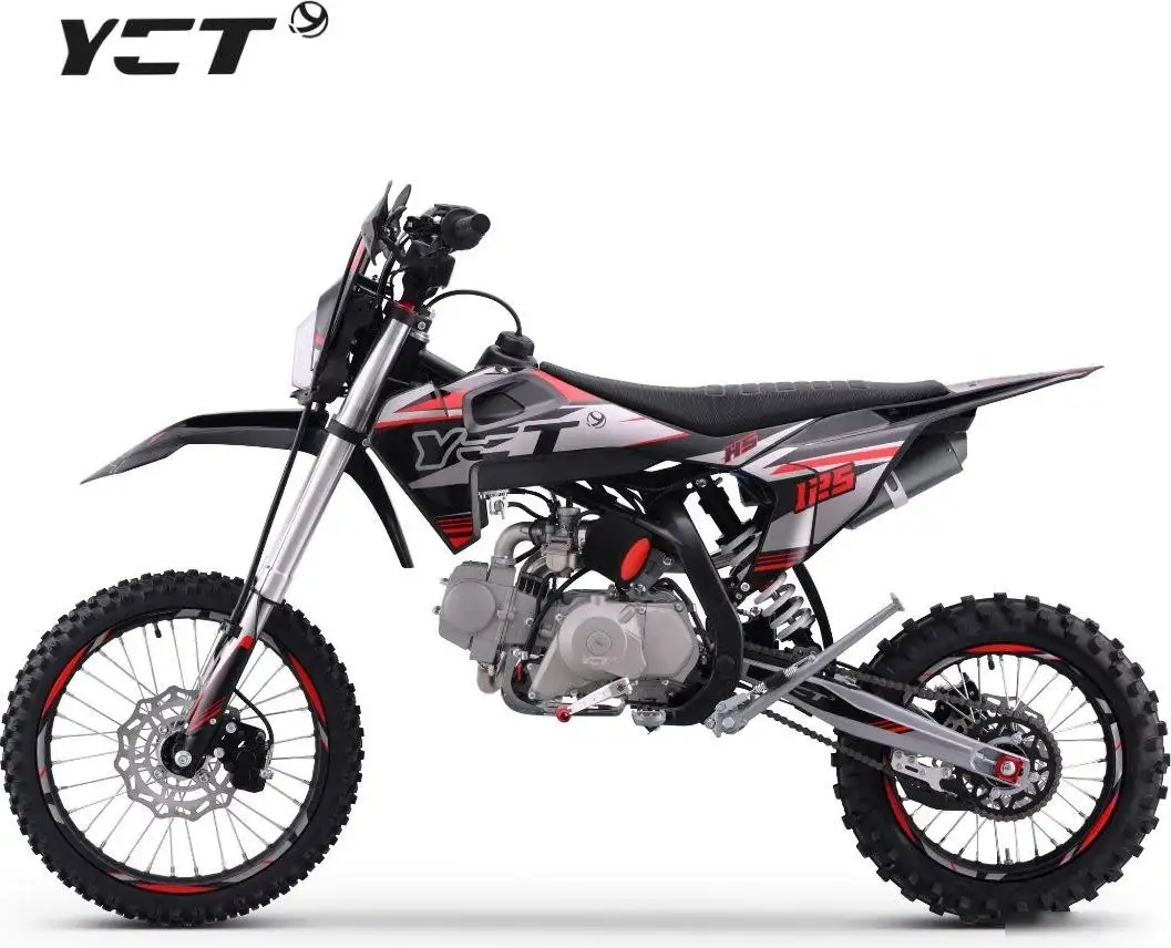 Мотоцикл Yacota Н5 125 17/14 (черный/красный) – фото товара