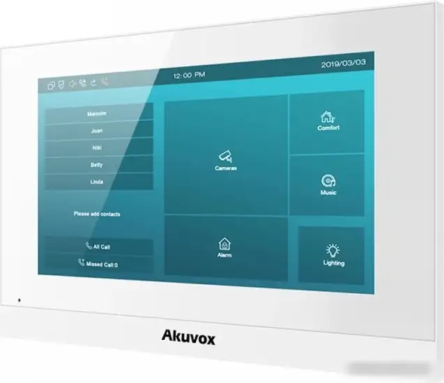 Монитор Akuvox C313S (белый) – фото товара