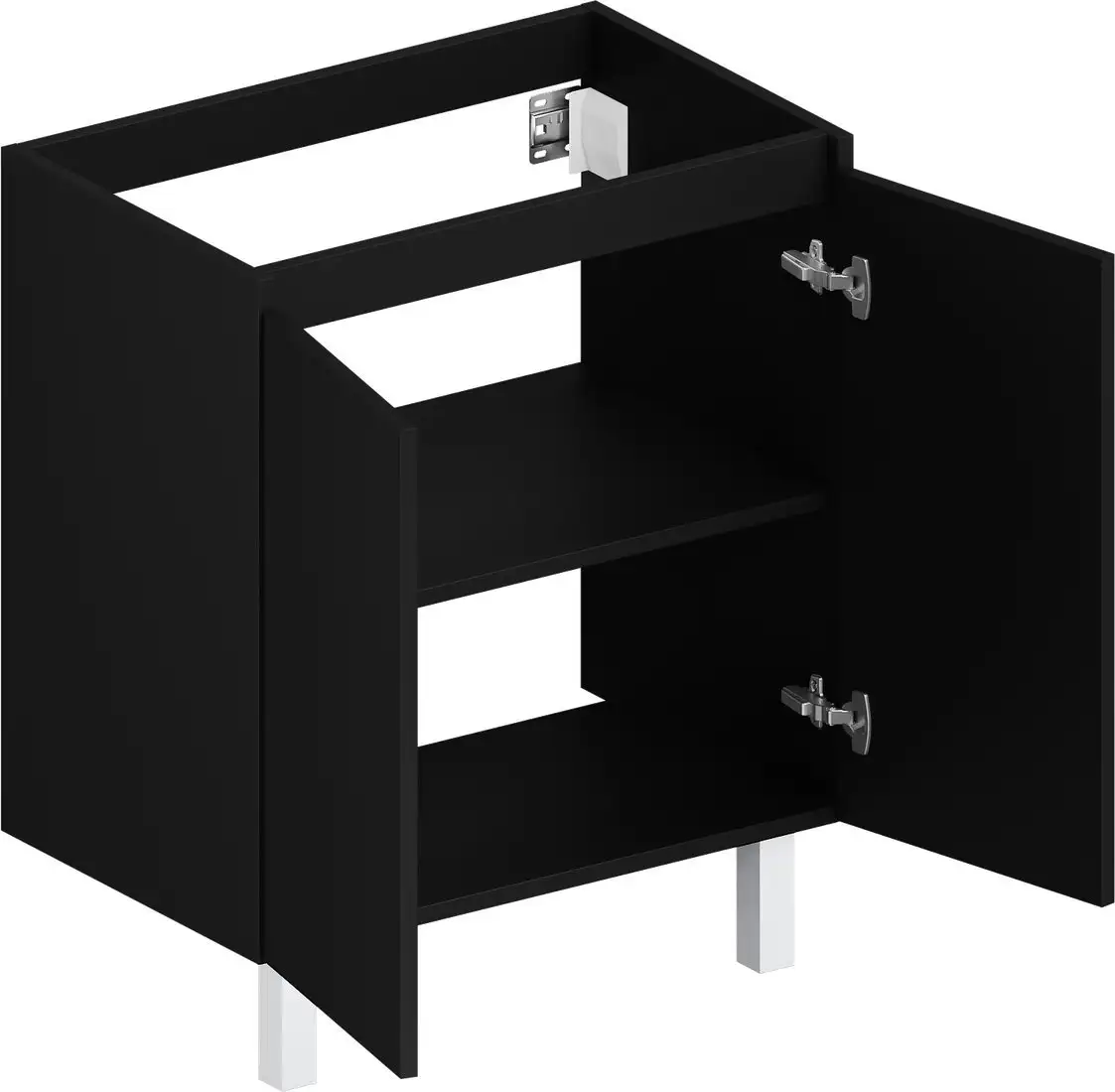 ЗОВ Тумба под умывальник Монови 70 M70LG0LGS-HPL38T (туя/антрацит) – фото товара